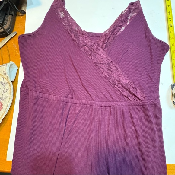 Torrid Super Soft Lace Purple Babydoll sleepwear lingerie - Picture 7 of 7